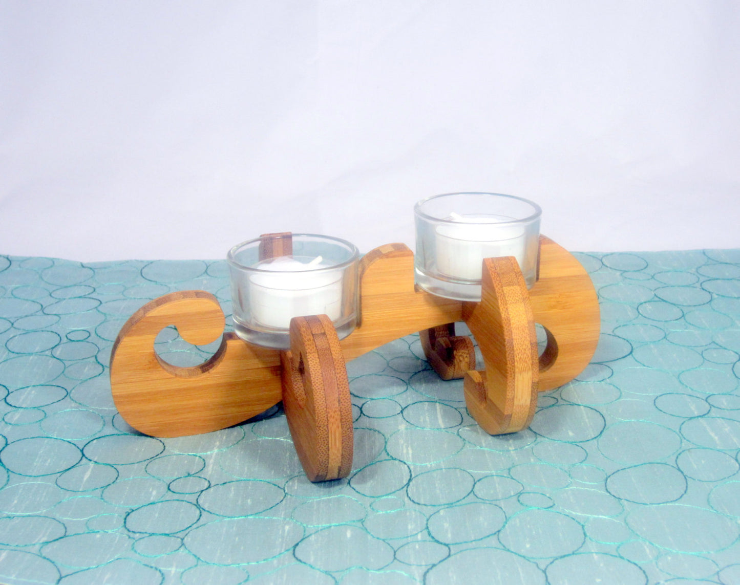 K.O.T. Tea Light Holder in bamboo
